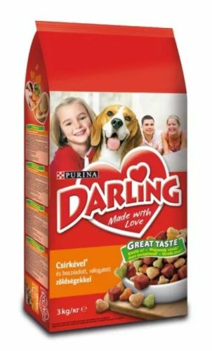Darling Száraz Kutya Szárnyas+Zöldség 3kg