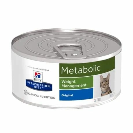 Hills Prescription Diet  Feline Metabolic 156 g - elhízott és túlsúlyos macskák étrendi kezelése,