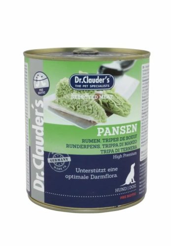 Dr.Clauders Dog Selected Meat Pacalos konzerv 800g