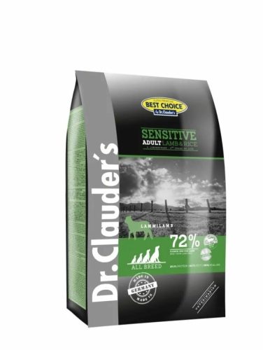 Dr.Clauders Adult Sensitive Bárány&Rizs 4kg