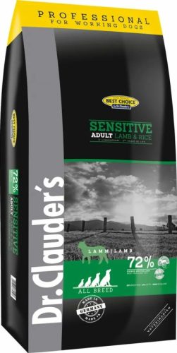 Dr.Clauders Best Choice Adult Sensitive Bárány&rizs All breed 20kg