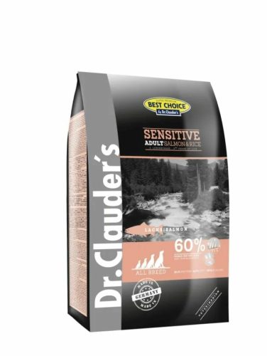 Dr.Clauders Adult Sensitive Lazac&Rizs 4kg