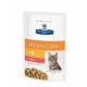 Hills Prescription Diet  Feline C/D Pouch Salmon 12x85g - struvit és kalcium-oxalát húgykövesség