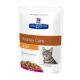 Hills Prescription Diet  Feline K/D Pouch Beef 12x85g - krónikus vese- és szívelégtelenség; urát