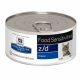 Hills Prescription Diet  Feline Z/D 156 g - táplálékallergia étredni kezelése, kimutatása eliminá