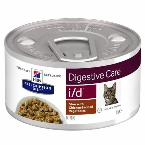 Hills Prescription Diet  Feline I/D 82 g - gasztrointesztinális rendellenességek