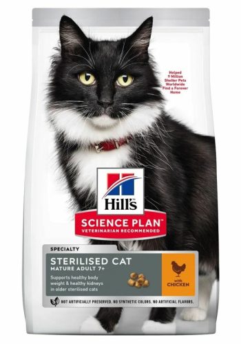 Hills Science Plan Feline Mature SterilizedCat Chicken 1.5 kg