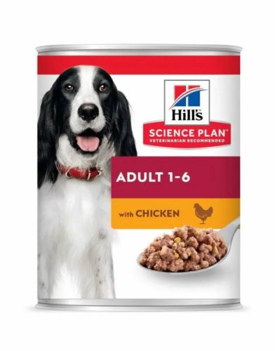 Hills Science Plan Canine Adult Chicken Konzerv 370 g
