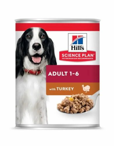 Hills Science Plan Canine Adult Turkey Konzerv 370 g