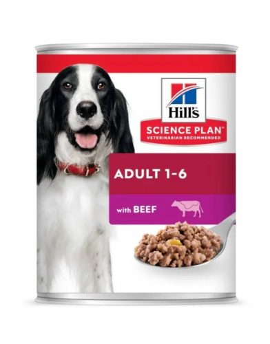 Hills Science Plan Canine Adult Beef Konzerv 370 g
