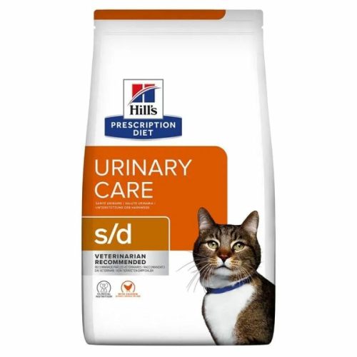 Hills Pescription Diet  Feline S/D 3 kg - struvit húgykő feloldás