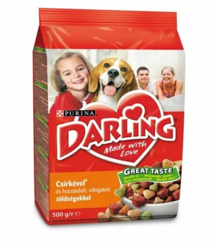 Darling Száraz Kutya Szárnyas+Zöldség 500g