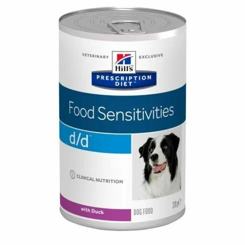 Hills Prescription Diet  Canine D/D Duck 370 g - táplálékallergiás reakciók csökkentésére és a bő