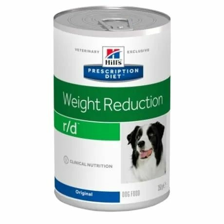 Hills Prescription Diet  Canine R/D 350 g - elhízás, fibrát kezelés