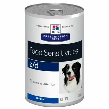 Hills Prescription Diet  Canine Z/D Ultra 370 g - táplálékallergia étrendi kezelése,kimutatása el