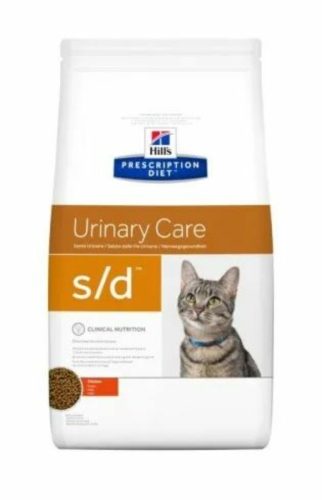 Hills Prescription Diet  Feline S/D 1.5 kg - struvit húgykő feloldás