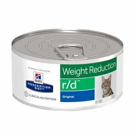 Hills Prescription Diet  Feline R/D 156 g - elhízás, fibrát kezelés