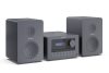 SHARP XL-B514(GY) Tokyo FM bluetooth mikrohifi rendszer szürke fa hangszórókkal