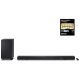 SHARP Q HT-SBW55121(BK) 5.1.2 Dolby Atmos / DTS:X hangprojektor vezeték nélküli mélynyomóval fekete