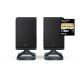 SHARP Q HT-SPR52021(BK) 2.0.2 Vezeték nélküli hátsó hangsugárzópár, fekete