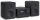 SHARP XL-B514(BK) Tokyo FM bluetooth mikrohifi rendszer fekete fa hangszórókkal