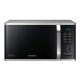 Samsung MG23K3575AS/EO Szabadonálló grill mikrohullámú sütő Heat Wave grillrendszerrel 23 L, ezüst
