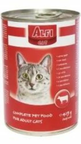 Alfi Cat Konzerv Marha 415g