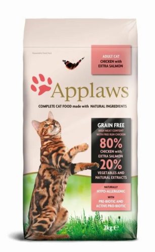 Applaws Cat Száraz Adult Csirke+Lazac 2kg