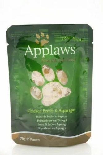 Applaws Cat Alutasak Csirke+Spárga 70g