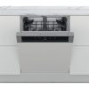 Whirlpool WBC 3C26 X programok száma: 8, beépíthető, 14 terítékes mosogatógép