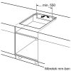 Bosch PUE611BB1E fekete, beépíthető, indukciós, főzőzóna: 4, beépíthető méret: 56cm, főzőlap