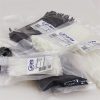 Iris Electric 100 db fekete 390x4,8mm kábelkötegelő, gyorskötöző, kötegelő, UV álló