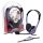 Genius HS-04S mikrofonos single Jack PC fekete headset