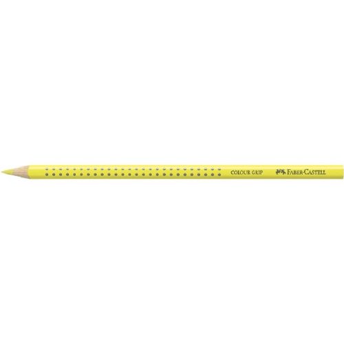 Faber-Castell Grip háromszögletű citromsárga színes ceruza