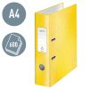 Leitz 180 fok Wow A4 8cm sárga iratrendező