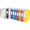 Leitz 180 fok Wow A4 8cm sárga iratrendező