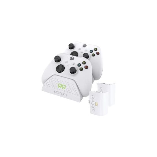 Venom VS2871 Xbox Series X|S/Xbox One fehér dupla töltőállomás + 2db akkumulátor