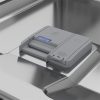 Beko DVS05024S ezüst, programok száma: 5, keskeny szabadonálló, 10 terítékes mosogatógép