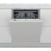 Whirlpool WIC 3C33 PFE programok száma: 8, beépíthető, 14 terítékes mosogatógép
