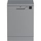 Beko DVN-05320 S ezüst, programok száma: 5, szabadonálló, 13 terítékes mosogatógép
