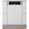 Whirlpool WSBO 3O34 PF X programok száma: 8, beépíthető, 10 terítékes mosogatógép