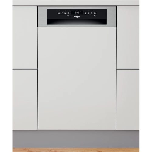 Whirlpool WSBO 3O34 PF X programok száma: 8, beépíthető, 10 terítékes mosogatógép