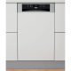 Whirlpool WSBO 3O34 PF X programok száma: 8, beépíthető, 10 terítékes mosogatógép