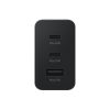 Samsung EP-T6530NBEGEU 65W PD 2xUSB C/USB A fekete hálózati gyorstöltő adapter