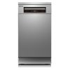 Toshiba DW-10F2EE(S) inox, programok száma: 6, keskeny szabadonálló, 10 terítékes mosogatógép