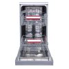 Toshiba DW-10F2EE(S) inox, programok száma: 6, keskeny szabadonálló, 10 terítékes mosogatógép