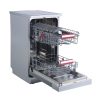 Toshiba DW-10F2EE(S) inox, programok száma: 6, keskeny szabadonálló, 10 terítékes mosogatógép