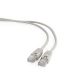 Gembird PP12-0.25M 0,25m RJ45 CAT5e UTP -> RJ45 CAT5e UTP M/M szürke patch kábel