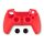 Spartan Gear 2808149 PS5 kontroller szilikon skin piros + hüvelykujj csúszásgátló