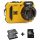 Kodak Pixpro WPZ2 vízálló/porálló/ütésálló digitális sárga fényképezőgép + 16Gb microSd + akkumulátor